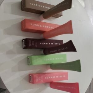 Set Of 5 Smmer Fridays Lip Balm